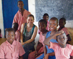Katie Robinson, Ghana – VSO