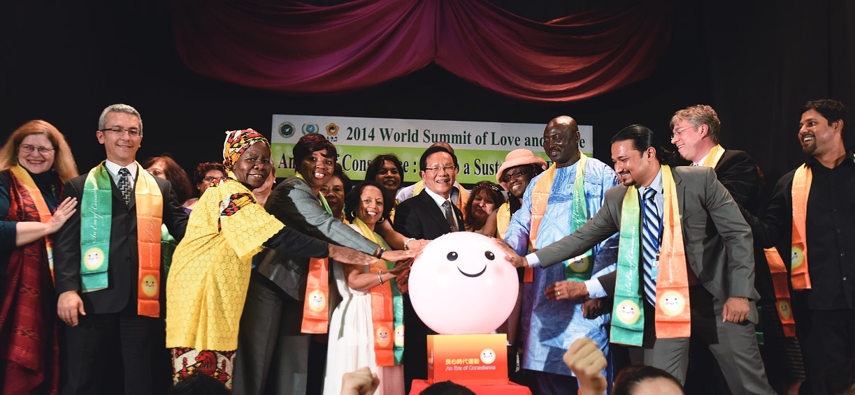 UN ambassadors, NGO representatives, and other visionary leaders at the UN